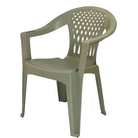 SILLA DE JARDÍN CALIFORNIA 82 X 59 X 63 CM RESINA CAPUCHINO
