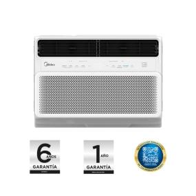 CLIMA DE VENTANA INVERTER 8000 BTU SOLO FRIO DE 0.7 TON Y 110V BLANCO
