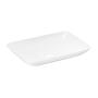 LAVABO PARA BAÑO DE SOBREPONER BLANCO RECTANGULAR 59.5 X 37.4 CM SIN REBOSADERO