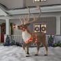 ANIMATRONIC GIGANTE NAVIDEÑO RENO CON LUZ LED 260 CM