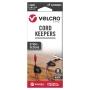 VELCRO ORGANIZADORES DE CABLES ADHERIBLES USO INTERIORES 5 PZS 6.6X2.8CM NEGRO
