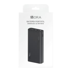 BATERÍA PORTÁTIL DE CARGA RÁPIDA 20000MAH PD20W GAR158 1HORA