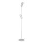 LAMPARA DE PISO LED, LUZ CÁLIDA 3000K, COLOR BLANCO, LAMPARA DE PIE MODERNA 12W