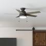 VENTILADR DE TECHO AVENUE 52" CLÁSICO PARA INTERIOR CON LED INTEGRADO BRONCE