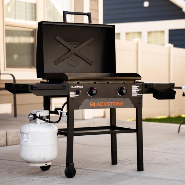 ASADOR TIPO PLANCHA DE 28" NEGRO