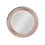 ESPEJO PARA BAÑO DE PARED REDONDO VIDRIO BISELADO 60 CM DISEÑO ELEGANTE