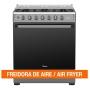 ESTUFA DE PISO GAS NATURAL Y LP 30 PULGADAS 6 QUEMADORES CON AIR FRYER