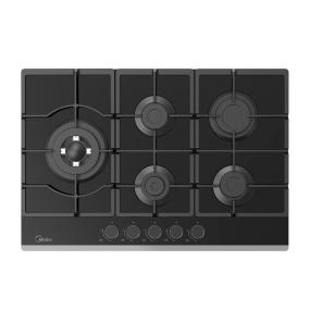 PARRILLA GAS 76 CM TRIPLE FLAMA NEGRO