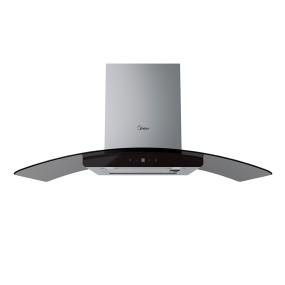 CAMPANA DE COCINA DE PARED 90 CM PLATA CON EXTRACCIÓN Y PURIFICACIÓN