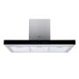 CAMPANA DE COCINA DE PARED 90 CM PLATA CON WIFI