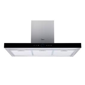 CAMPANA DE COCINA DE PARED 90 CM PLATA CON WIFI