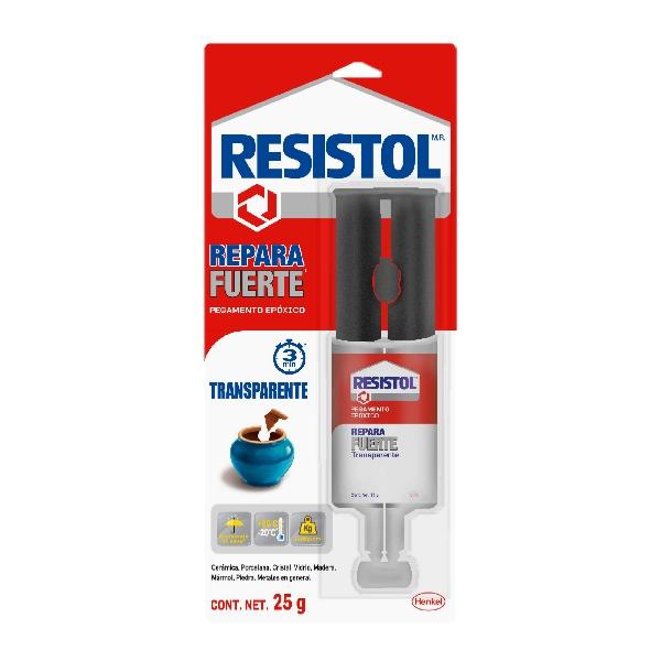 RESISTOL REPARA FUERTE TRANSPARENTE 25 GR