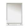 ESPEJO PARA BAÑO CON REPISA RECTANGULAR VIDRIO 56 X 75 CM BISELADO