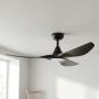 VENTILADOR DE TECHO SURFLINE 52" PARA INTERIOR CON LED INTEGRADO NEGRO