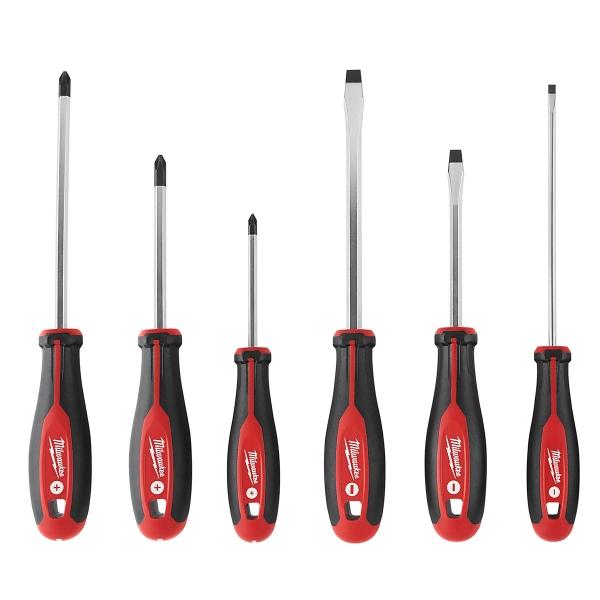 KIT DE DESTORNILLADORES 6 PIEZAS MILWAUKEE