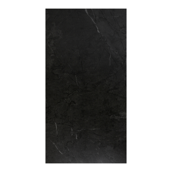 PISO PORCELANATO SERNEN 50 X 100 CM NEGRO TIPO MÁRMOL CAJA CON 1.5 M2