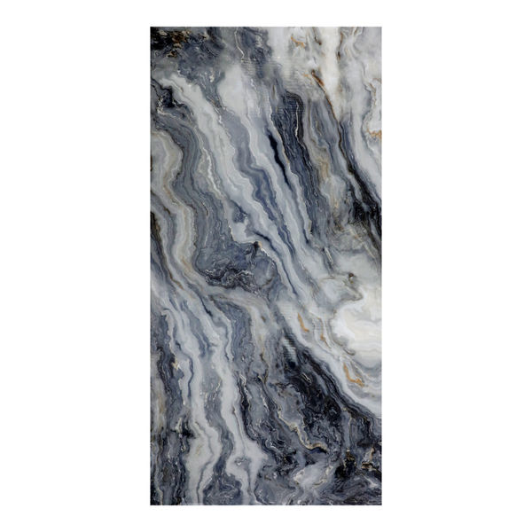 PISO PORCELANATO PERSIAN BLUE 60 X 120 CM AZUL TIPO MÁRMOL CAJA CON 1.44 M2