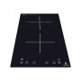 PARRILLA ELÉCTRICA 30 CM INDUCCIÓN MAGNÉTICA NEGRO