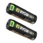 PAQUETE DE 2 BATERÍAS RECARGABLES DE IONES DE LITIO USB LITHIUM 3.0 AH