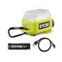KIT DE LUZ DE ÁREA COMPACTA USB LITHIUM CON BATERÍA DE 2.0 AH Y CARGADOR