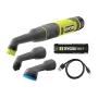 KIT DE CEPILLO PARA DETALLES COMPACTO USB LITHIUM CON BATERÍA DE 2AH, CARGADOR Y 3 CABEZALES