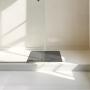 TAPETE PARA BAÑO ESPUMA 53 X 53 CM GRIS ANTIDESLIZANTE