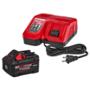 KIT DE ARRANQUE DE BATERIA Y CARGADOR 8.0 FORGE MILWAUKEE