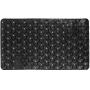 TAPETE PARA BAÑO PVC 75 X 43 CM NEGRO ANTIDERRAPANTE