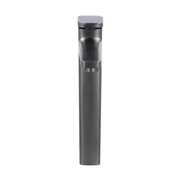 LLAVE PARA LAVABO MONOMANDO GRAFITO CUELLO ALTO