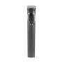 LLAVE PARA LAVABO MONOMANDO GRAFITO CUELLO ALTO