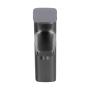 LLAVE PARA LAVABO MONOMANDO GRAFITO CUELLO BAJO CUERPO DE LATON