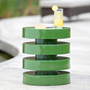 MESA LATERAL 17.3IN METAL VERDE