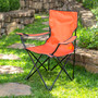SILLA DE PLAYA PLEGABLE 88.5 CM NARANJA