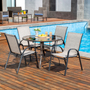 SILLA DE JARDÍN APILABLE RIVERBED SLING BEIGE