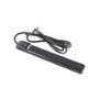MULTICONTACTO SUPRESOR DE PICOS DE 2.44 M CON 7 CONTACTOS, 1 USB-A Y 1 USB-C COLOR NEGRO