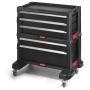 GABINETE PARA HERRAMIENTAS DE POLIPROPILENO 5 CAJONES MODULAR CON RUEDAS 59.8 CM