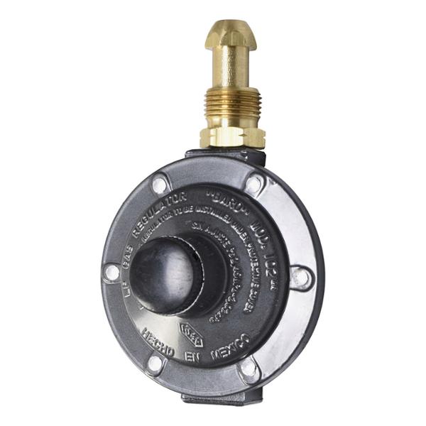 REGULADOR DE 1 VÍA PARA GAS LP 3/8 DE PULGADA GRIS IUSA