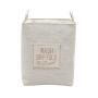 CESTO RECTANGULAR BEIGE 40 X 30 X 50 CM
