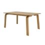 MESA DE COMEDOR GIN DE MADERA CON ACABADO DE ROBLE