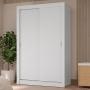 CLÓSET MDP ARMABLE 205 X 117 X 51 CM BLANCO CON 4 CAJÓNES