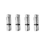 TAQUETE EXPANSOR DE 3/8 DE PULGADA PLATA CON 4 PIEZAS