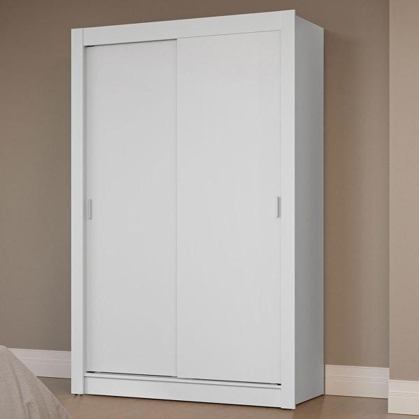CLÓSET MDP CORREDIZO 205 X 117 X 51 CM BLANCO SIN ESPEJO