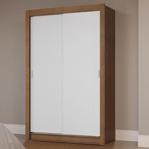 CLÓSET MDP CORREDIZA 205 X 117 X 51 CM BLANCO SIN ESPEJO