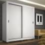 CLÓSET MDP CORREDIZO 215 X 117 X 46 CM BLANCO SIN ESPEJO