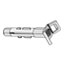 10 TAQUETES CINCHO TORNILLOS3/8PULGADA GRIS
