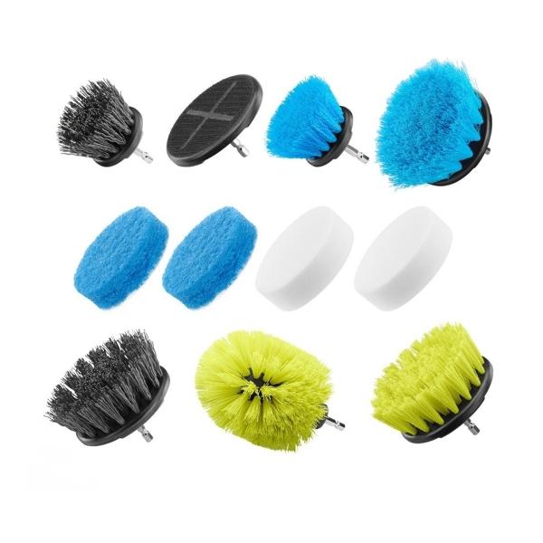 KIT DE ACCESORIOS PARA FREGADOR (11 PIEZAS) CON COMPATIBILIDAD HEX SHANK
