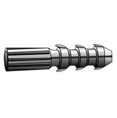 100 TAQUETES TORNILLOS3/8PULGADA GRIS