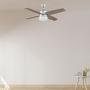 VENTILADOR DE TECHO BELA 44" PARA INTERIOR CON LED INTEGRADO NÍQUEL