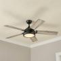 VENTILADOR DE TECHO ODIN 52" PARA INTERIOR CON LED INTEGRADO NEGRO
