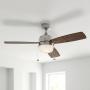 VENTILADOR DE TECHO BARCADERO 44" PARA INTERIOR CON LED INTEGRADO NÍQUEL